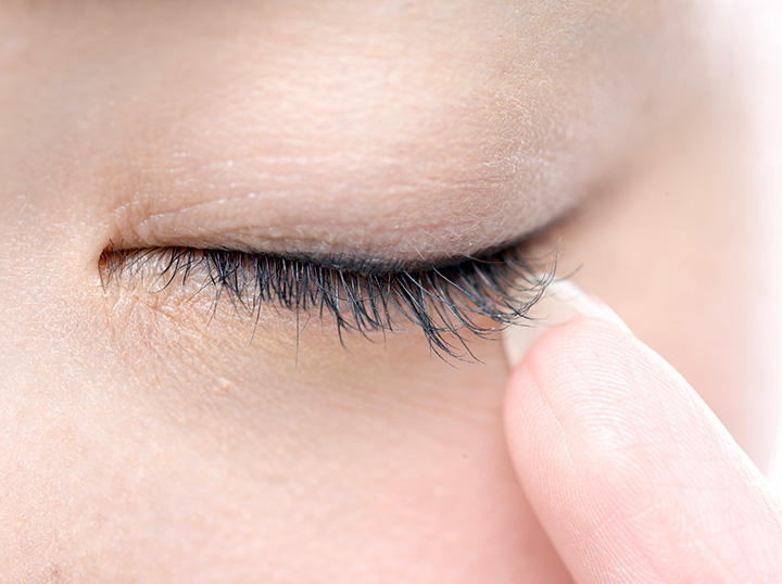 二重ノリで癖をつける