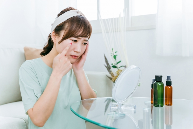 二重埋没法の糸が取れたときの対処法